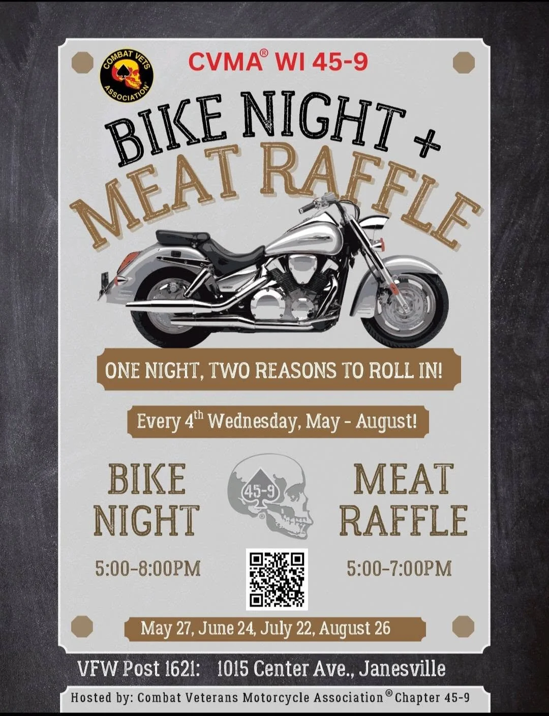 CVMA Final Bike Night & Meat Raffle