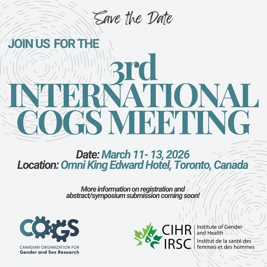 📢 Mark your calendars! 

We&rsquo;re thrilled to announce the 3rd International COGS Meeting, happening March 11&ndash;13, 2026. Stay tuned for details on registration and abstract/symposium submissions coming soon!