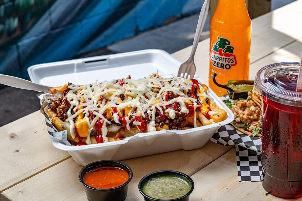 Specialty loaded fries from Foodtropolis Detroit