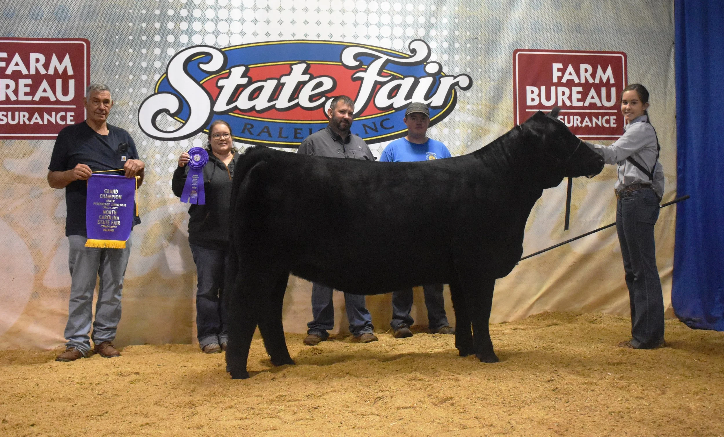 Grand Champion % Simmental Heifer