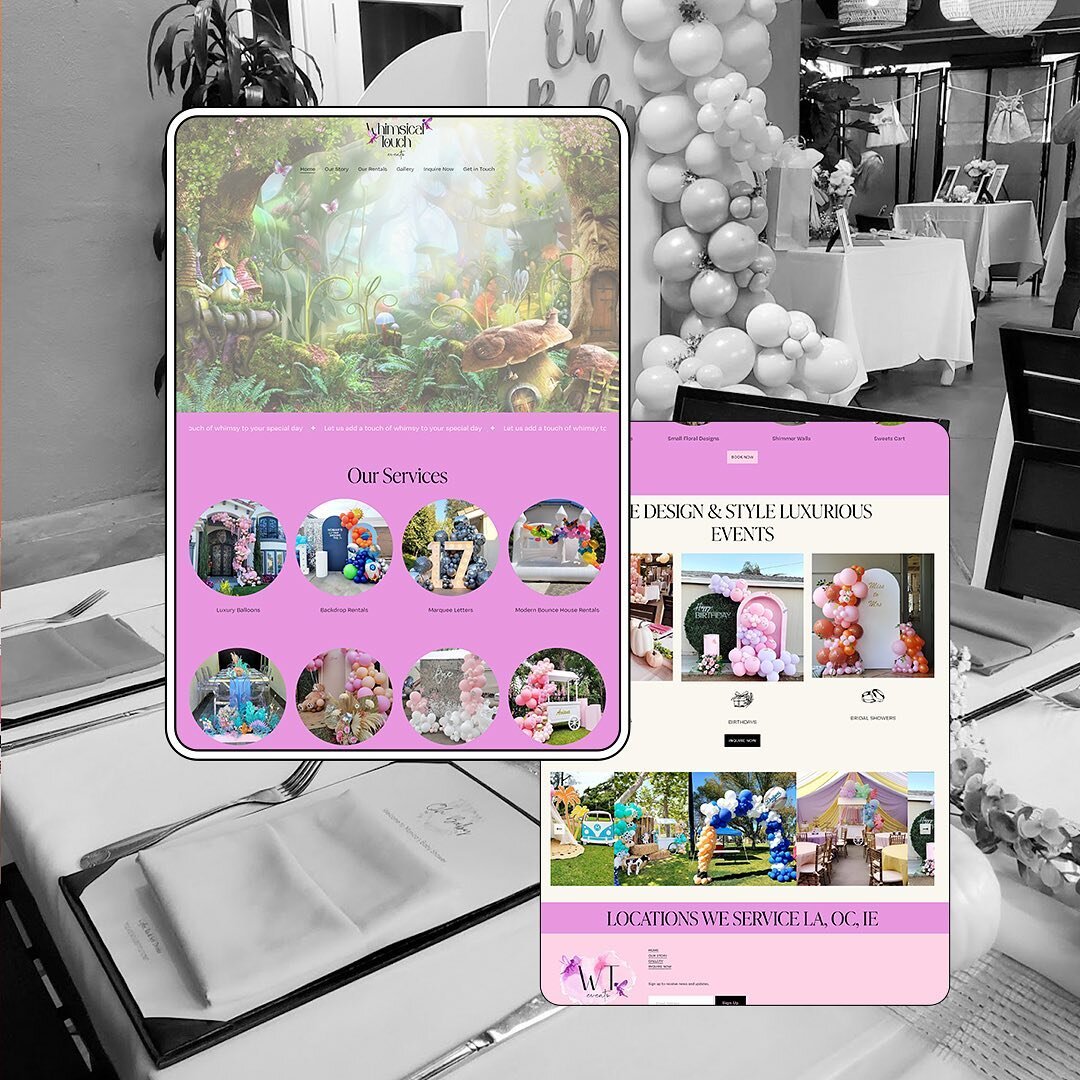 Website Launch for @whimsical.touch 

I had so much fun creating this whimsical website design! Websites for me are functional art! 

Are you looking for a more professional system, to attract, collect inquiries and reply? 

Reach out to me via my we