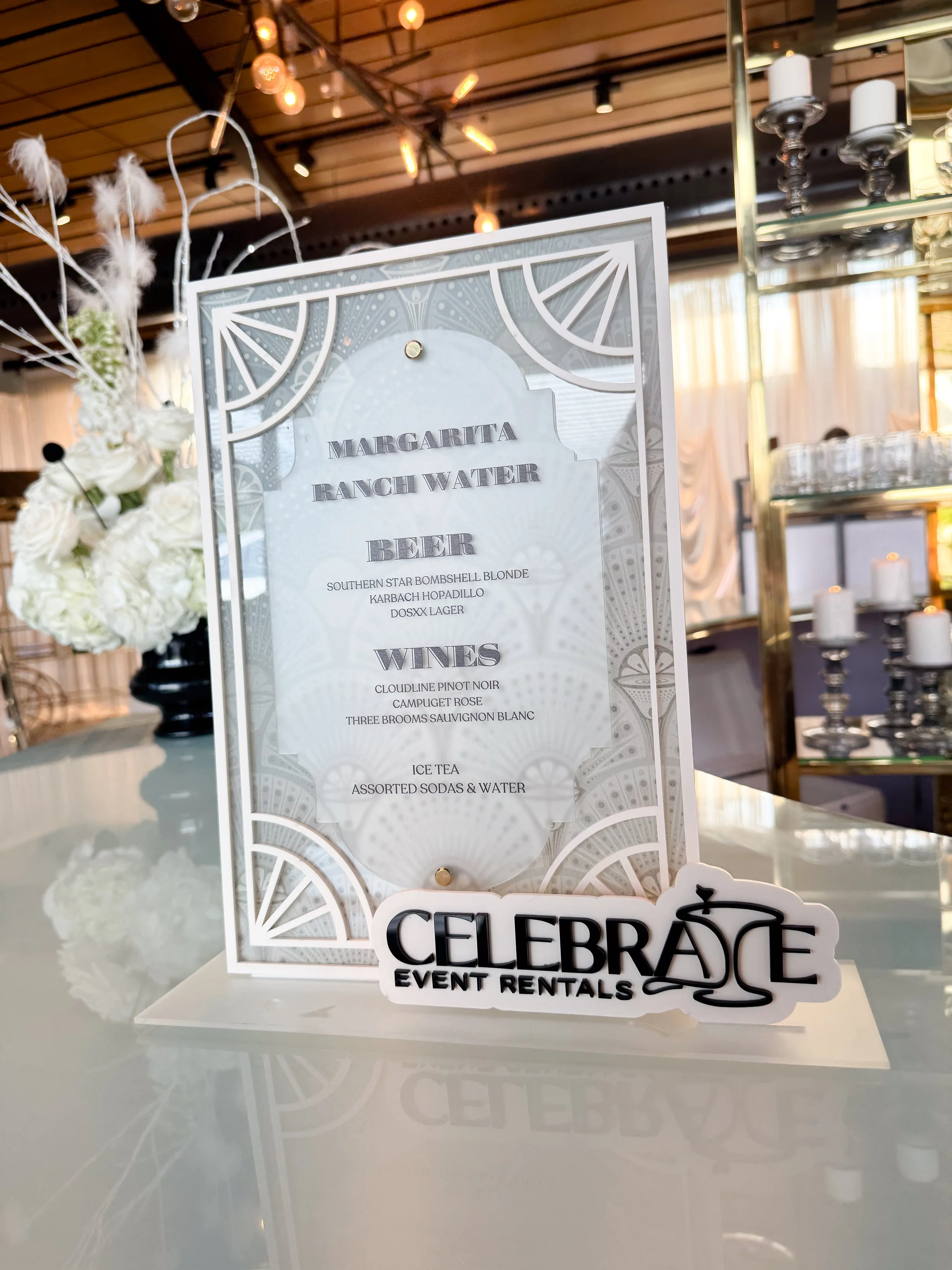 Celebrate Event Rentals Branding