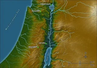 Map: Jordan River