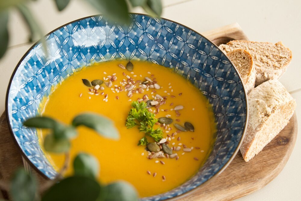 turkey stew with olive pesto