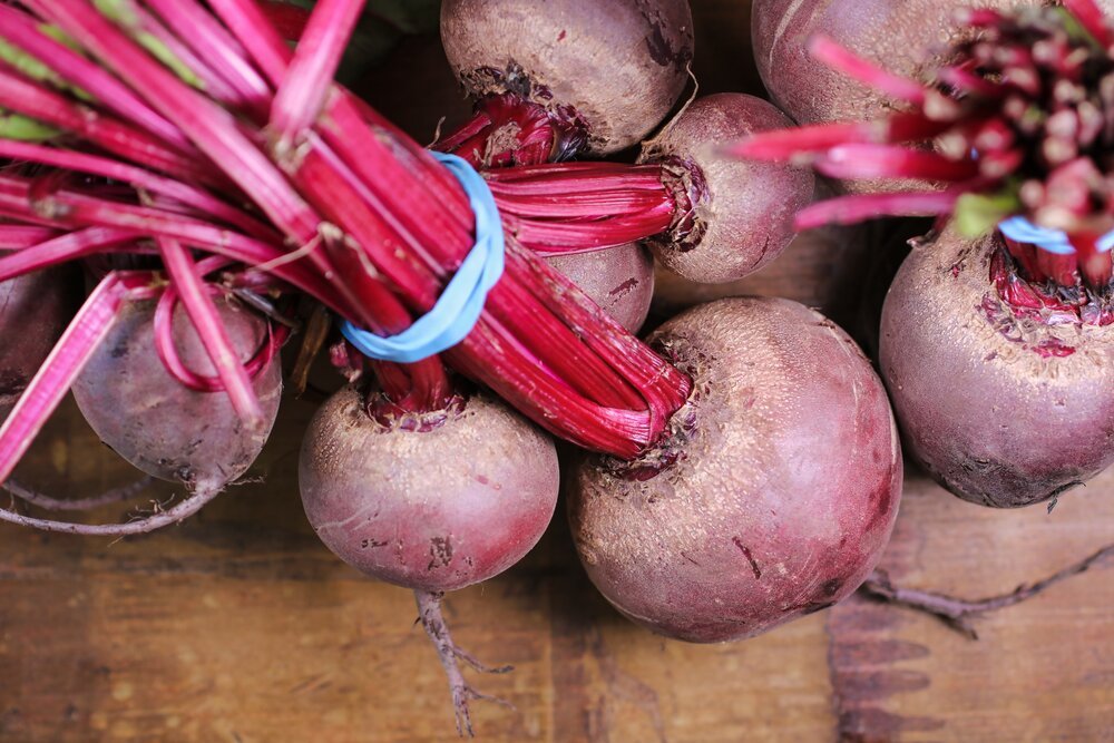 Beets and White Fish