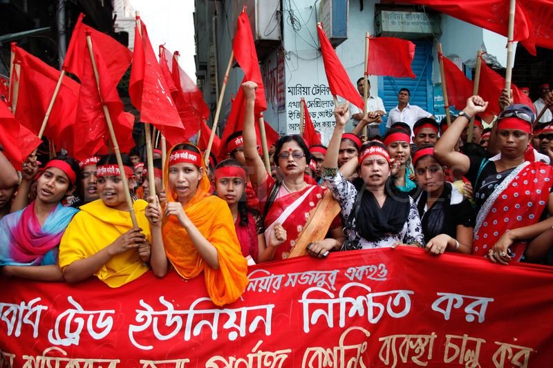 Demonstration in Dhaka