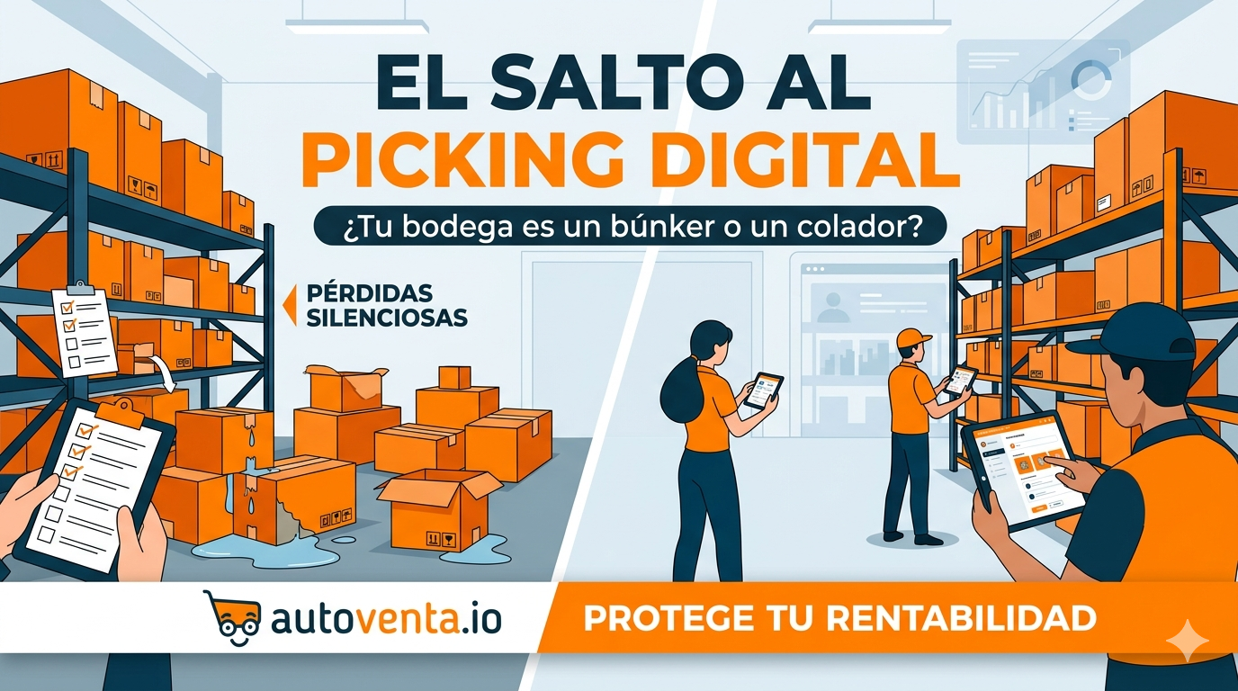¿Tu bodega es un búnker o un colador? La importancia del picking digital