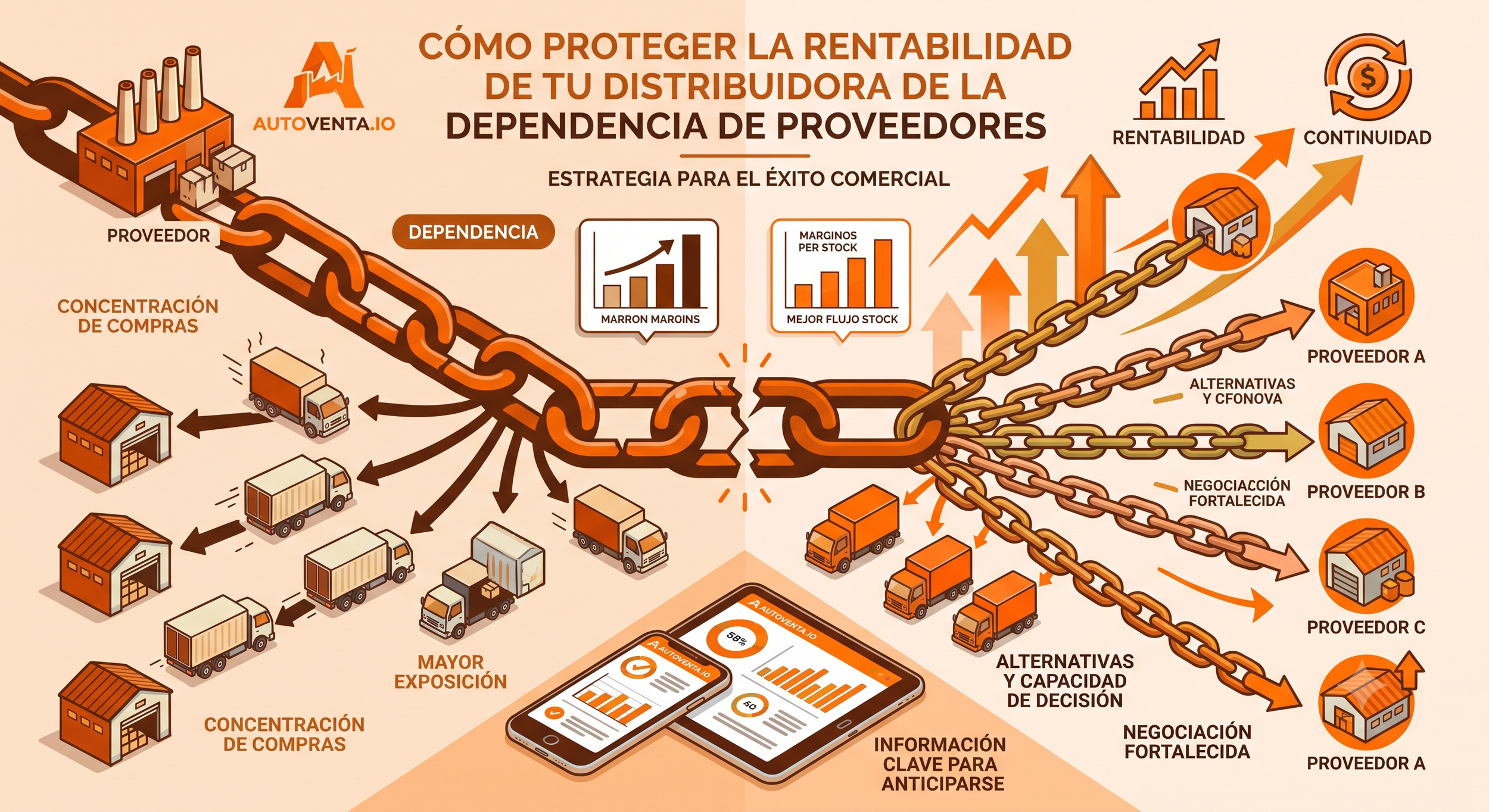 La dependencia que debilita tu negocio: ¿Qué tan expuesta está tu distribuidora?