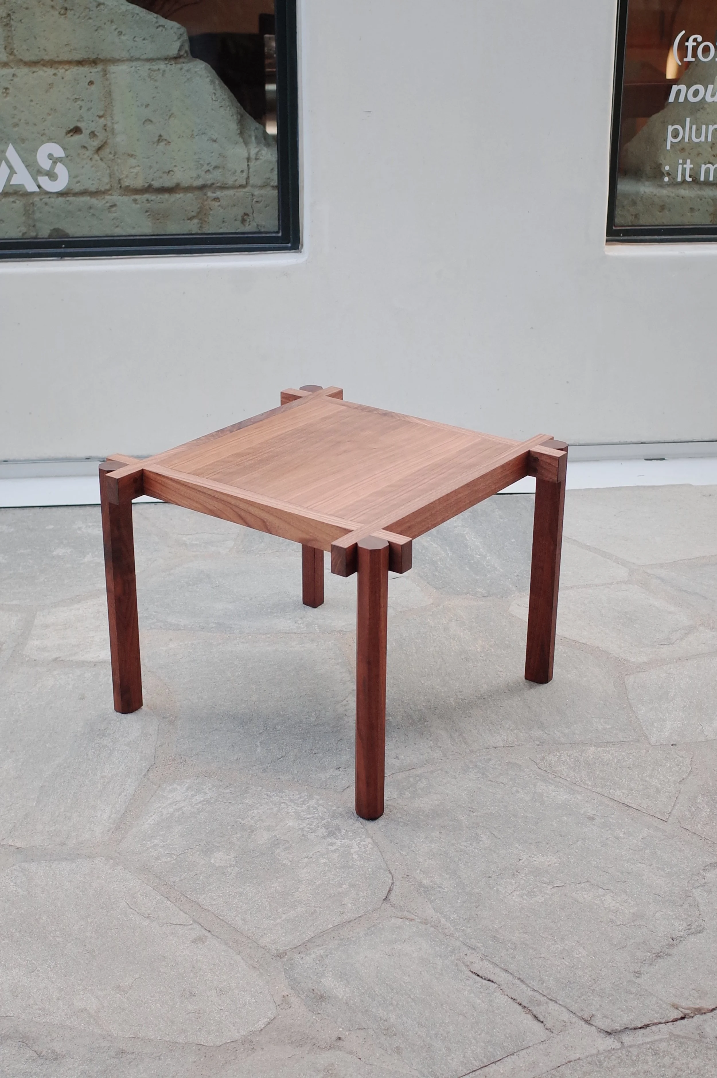 Four Post Side table by Jon Chao