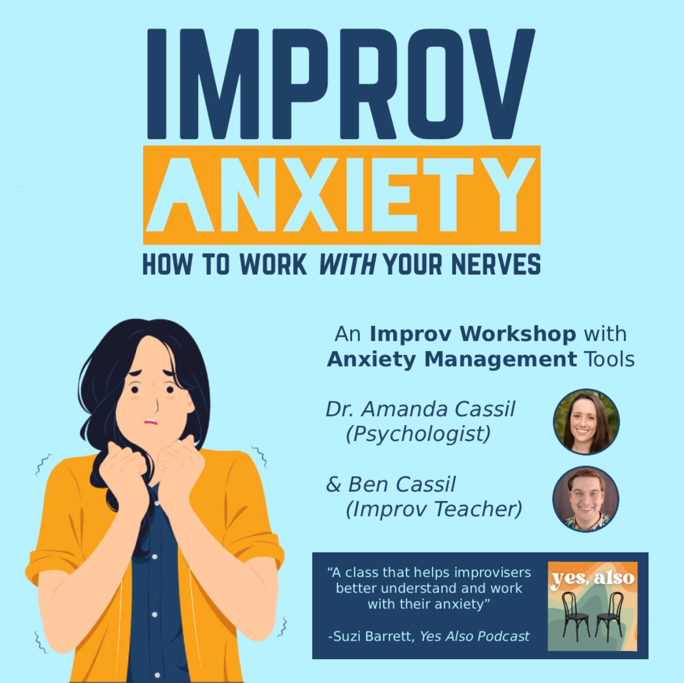 Improv Anxiety: How to Work With Your Nerves