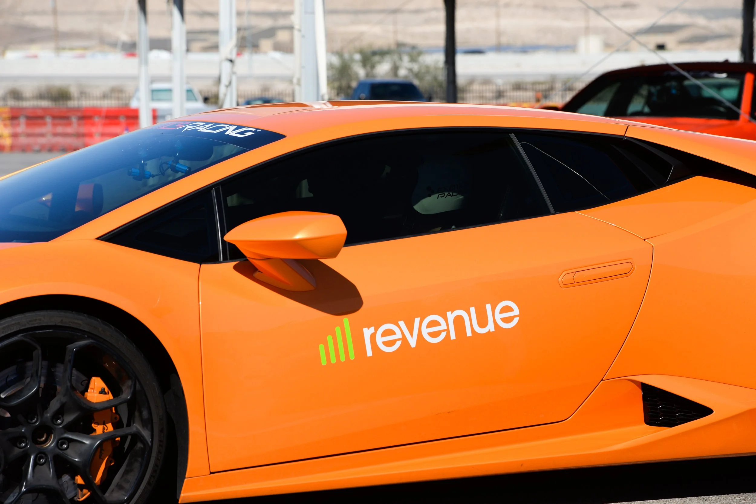 Professionally photographed Lamborghini, sponsored and photographed by expert Las Vegas-based marketing firm, Revenue Media Group.