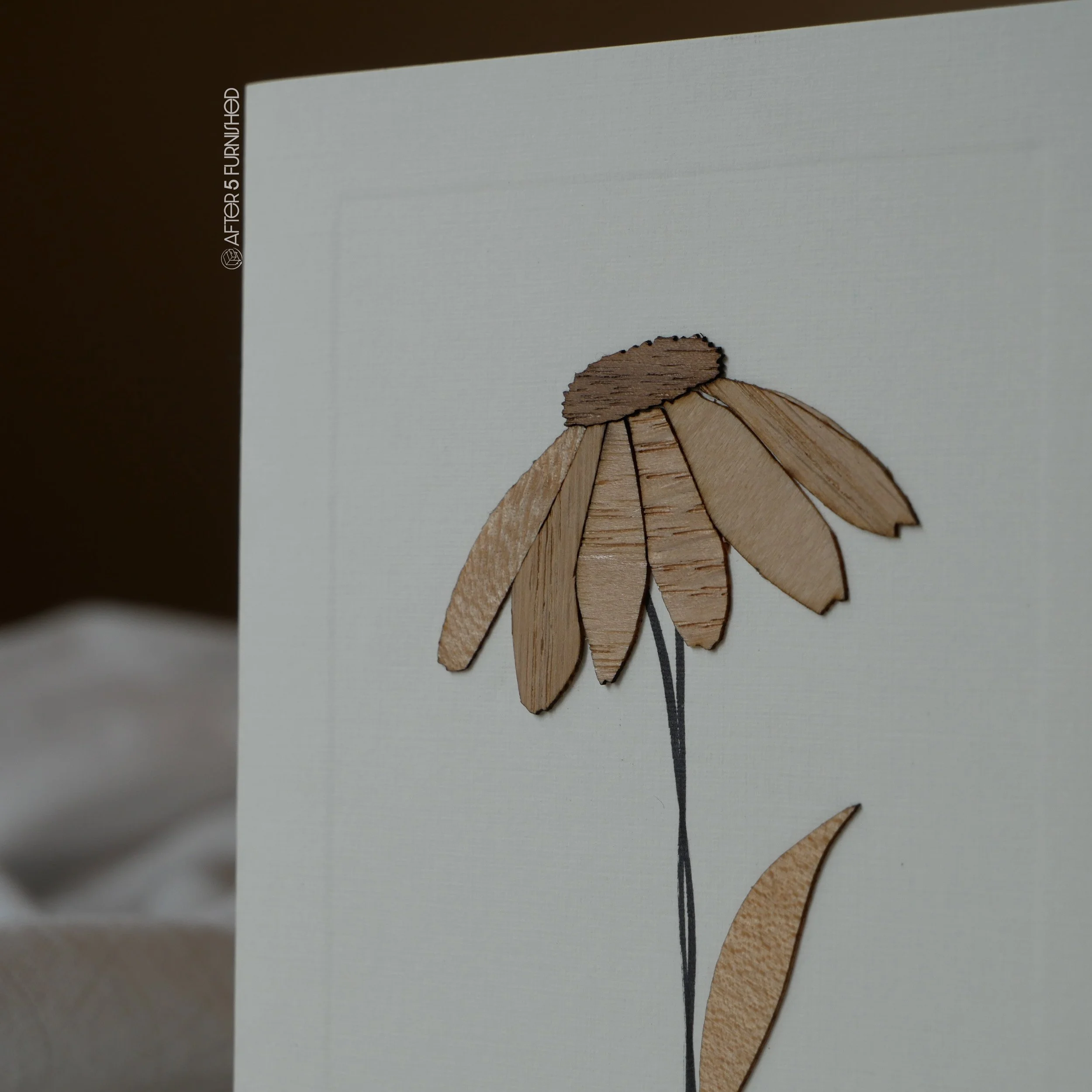 Wood Veneer Greeting Cards
