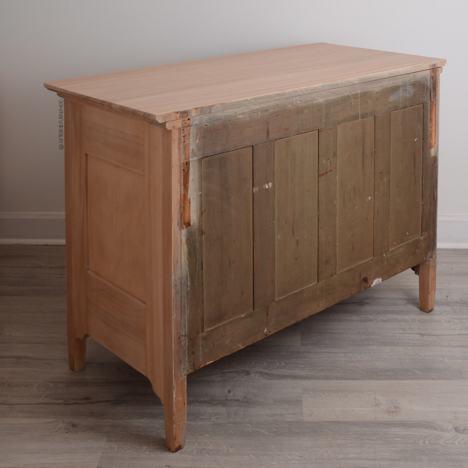 Canadian maple wood dresser restored and refinished in Toronto