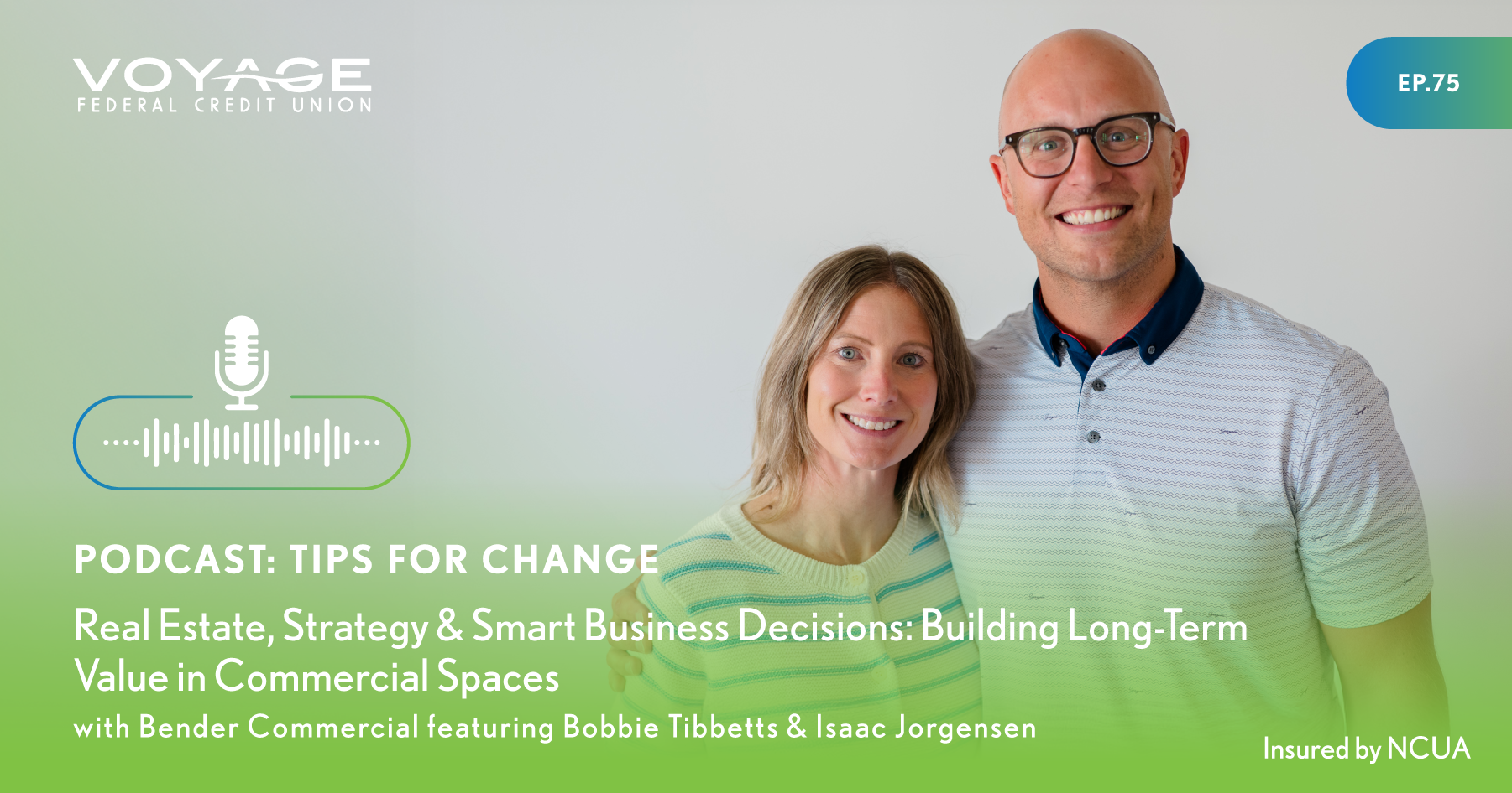Podcast promotion for bobbie tibbetts and isaac jorgensen