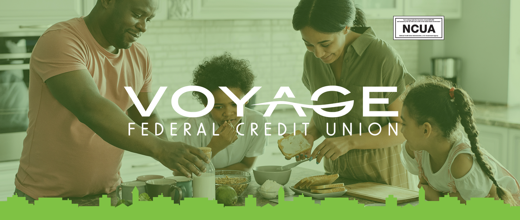 Image showcasing Voyage Federal Credit Union | With You Every Step of The Way