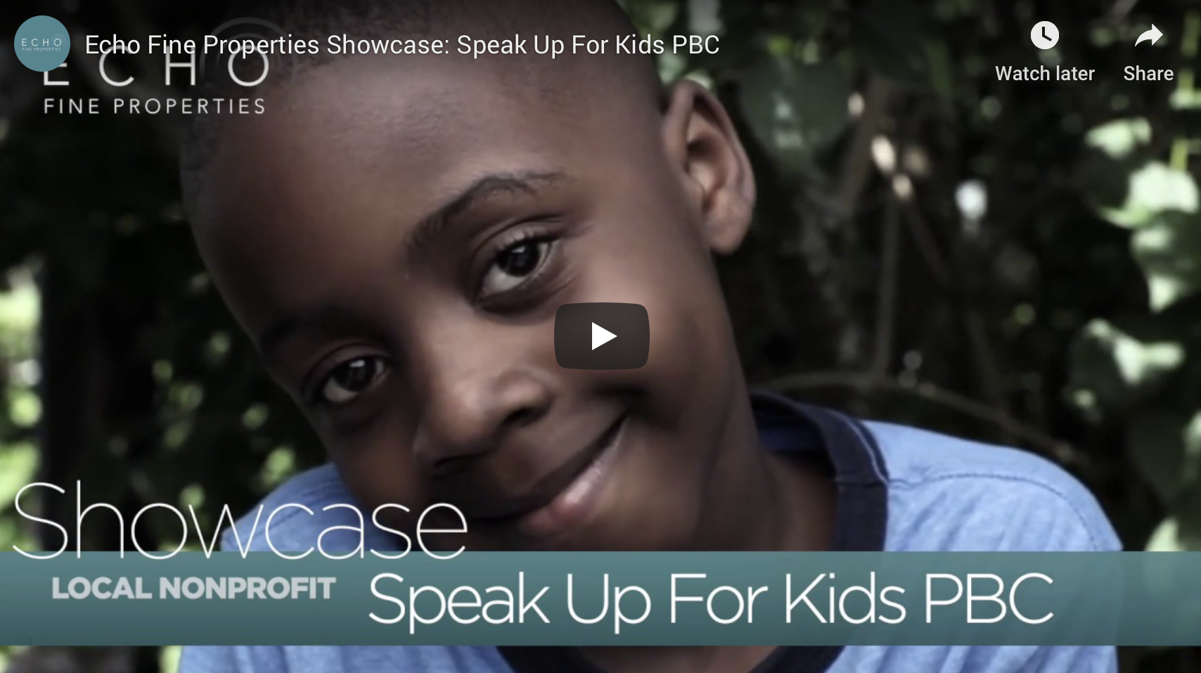 #EchoShowcase…Supporting Kids in the Most Difficult Time of Their Lives!