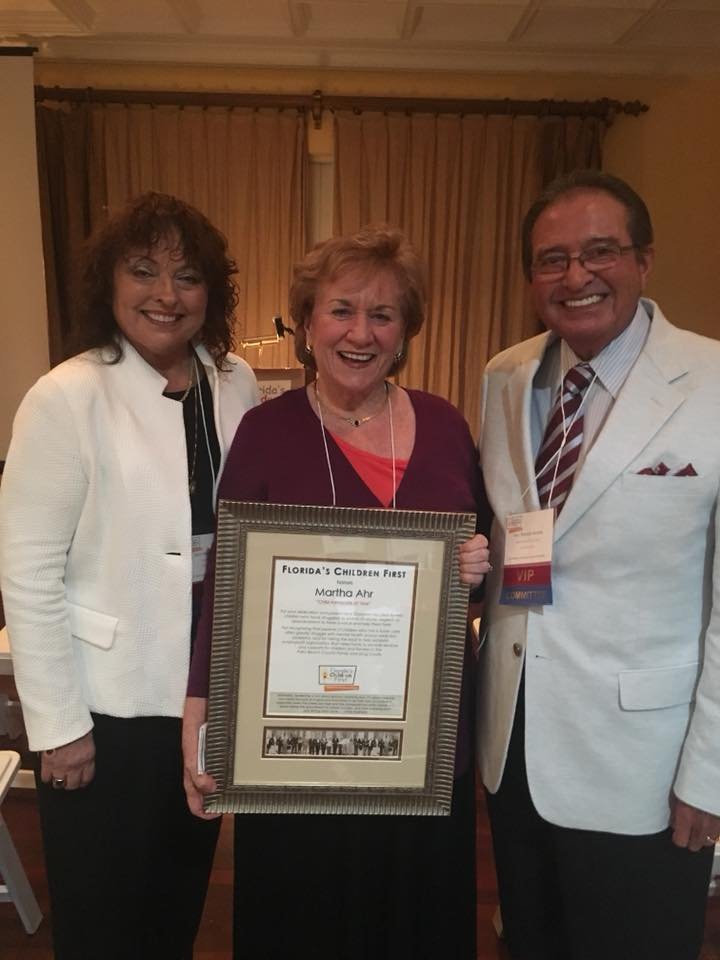 Congratulations to MEDC Board President, Martha Ahr, for being named Florida’s Children First 2017 Palm Beach “Child Advocate of the Year”!