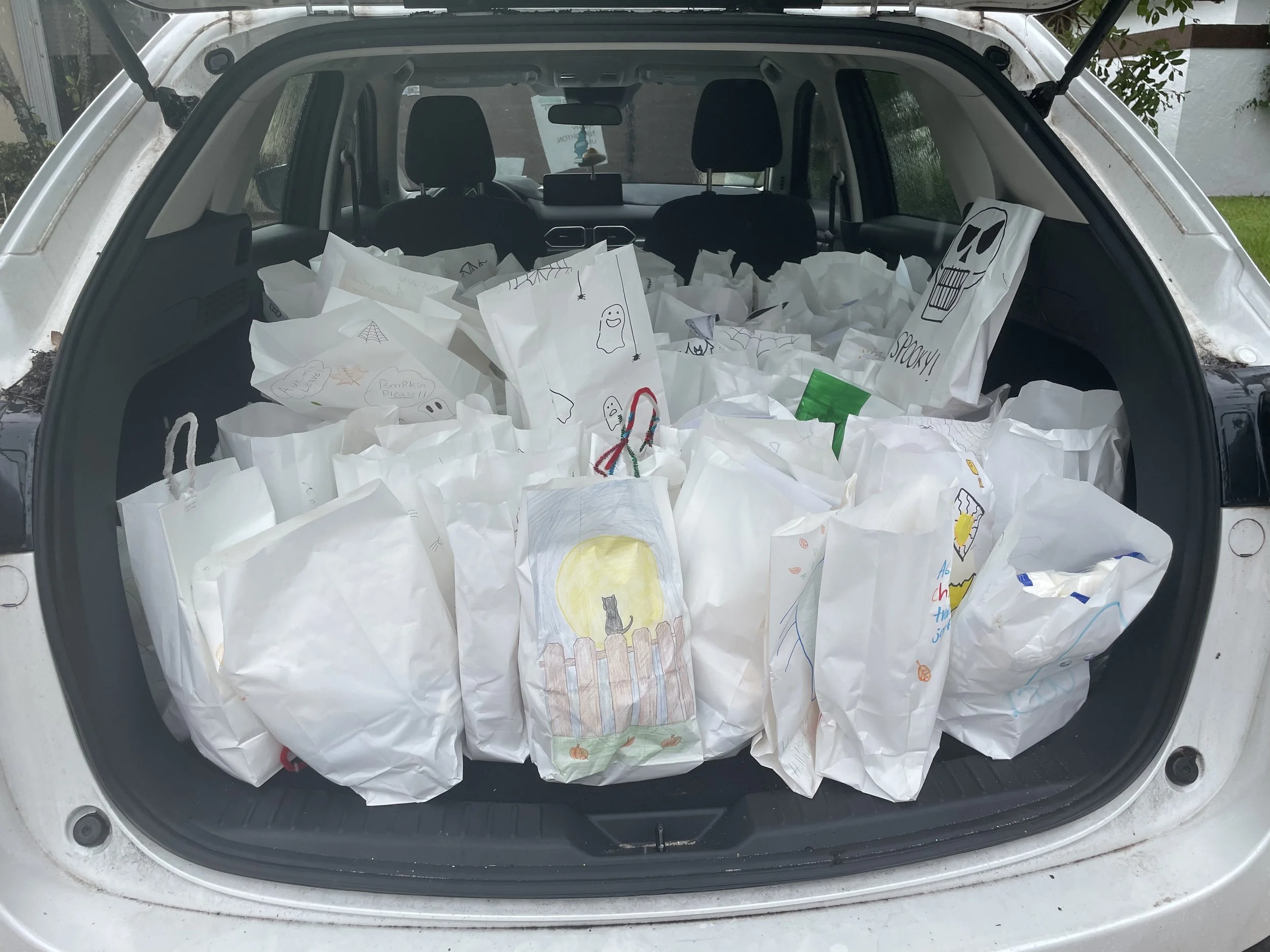 Spanish River STUDENTS Create Spooky S’mores Dip Kits for Kids in Foster Care!