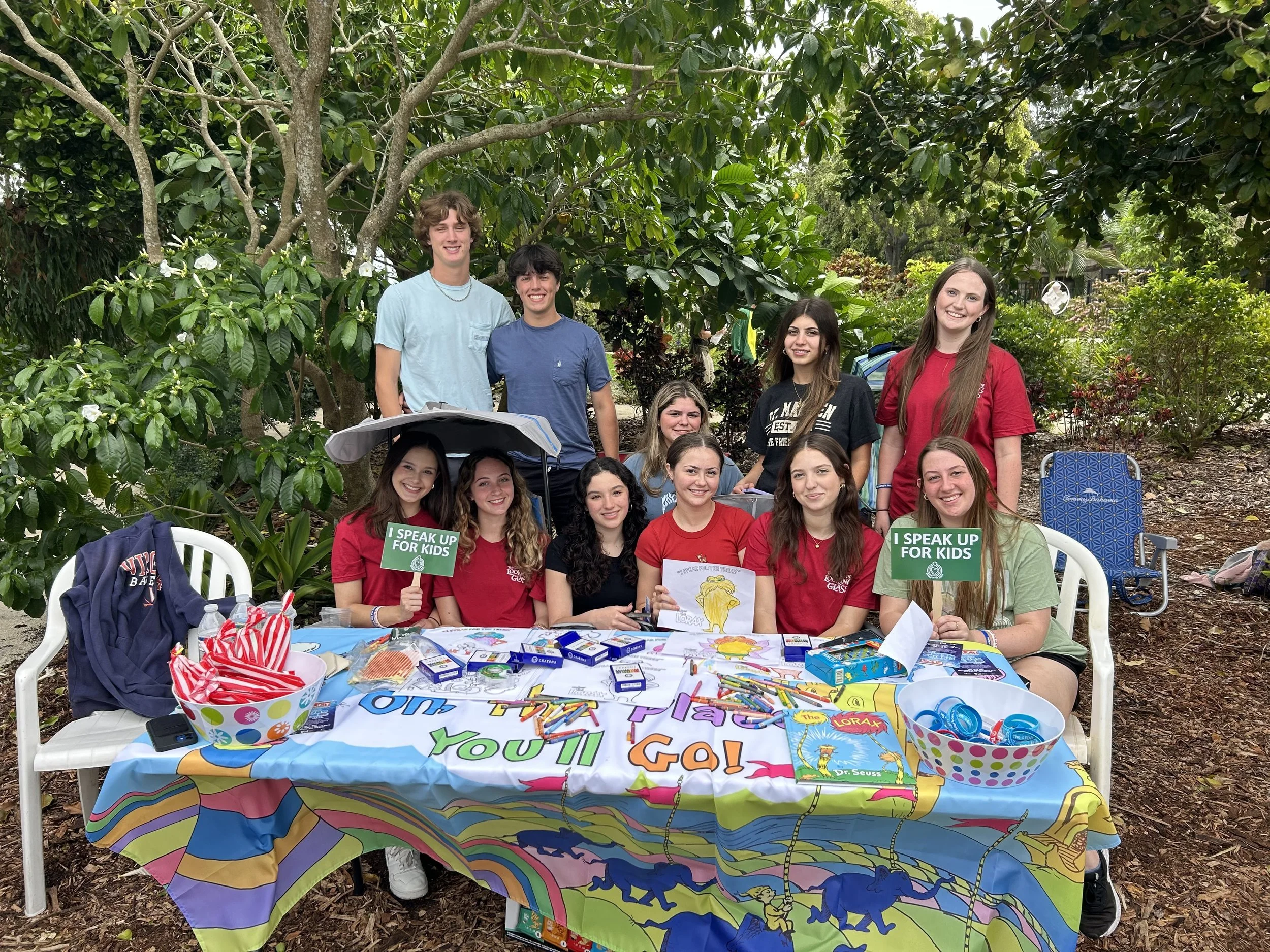 Benjamin School STUDENTS Host 'Oh, The Places You’ll Go' Table at Storybook Village for Foster Kids