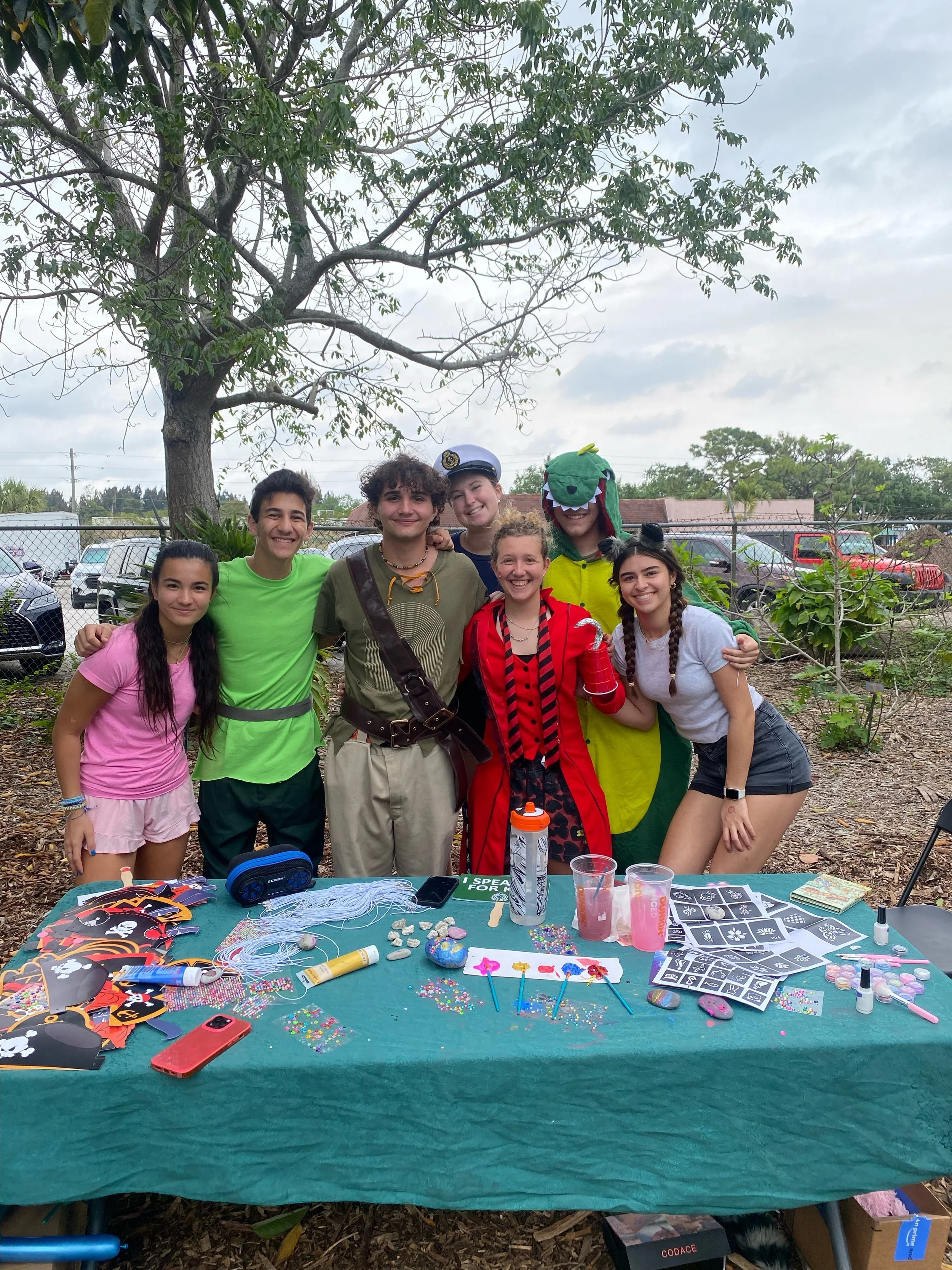 Spanish River STUDENTS Bring Peter Pan Magic to Life: Crafts, Chocolate Coins, and Community for Foster Kids