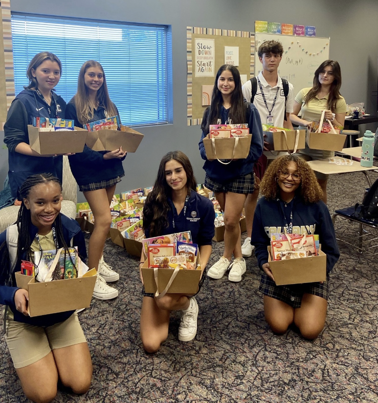 Calvary Lions Chapter Brings Holiday Joy with Thanksgiving Activity Baskets