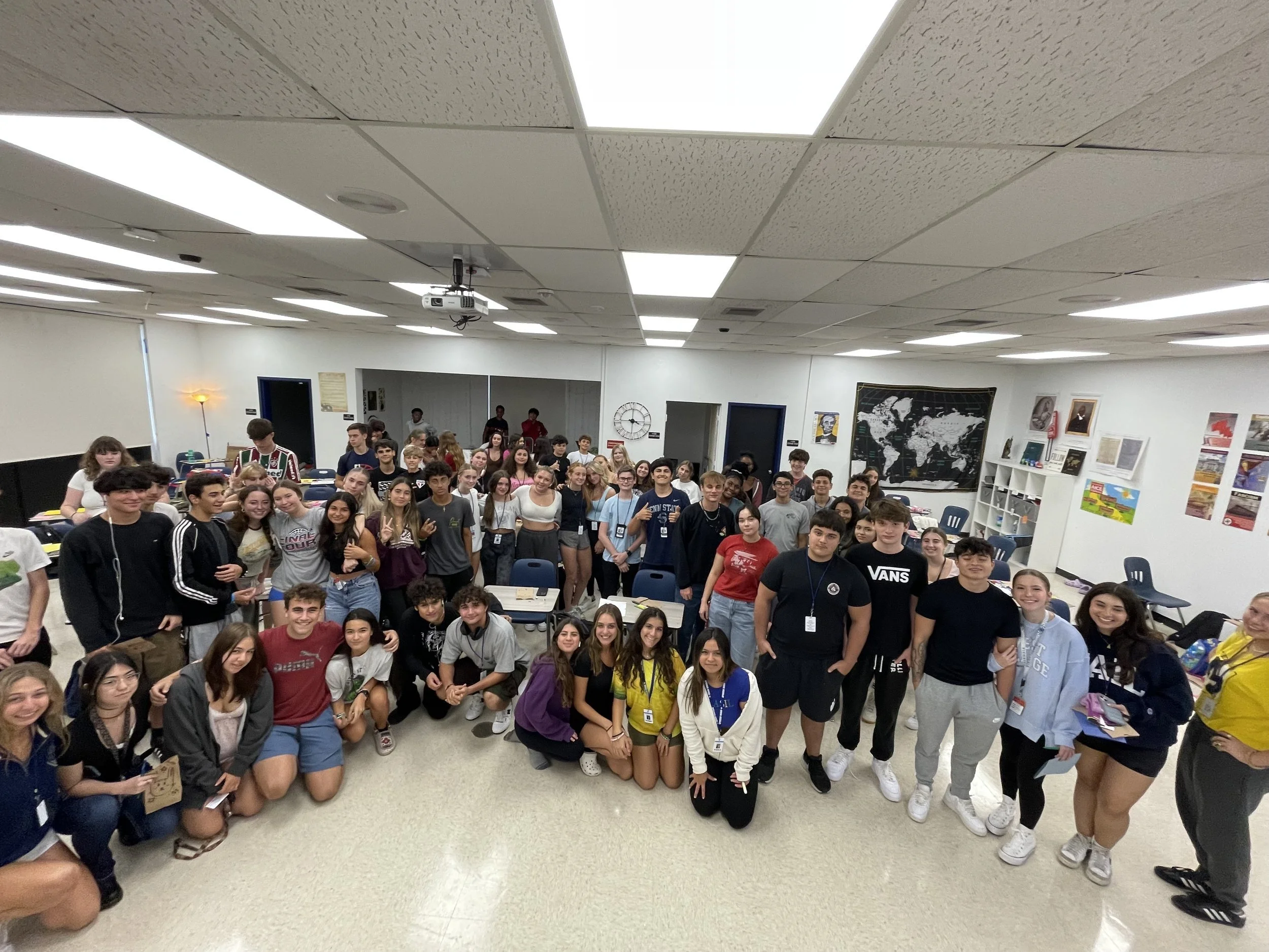 Spanish River Sharks Promote Mental Health Awareness With Student-Led Initiative