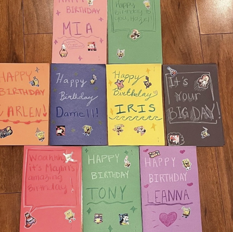 Handmade Birthday Cards Bring Joy To Foster Children