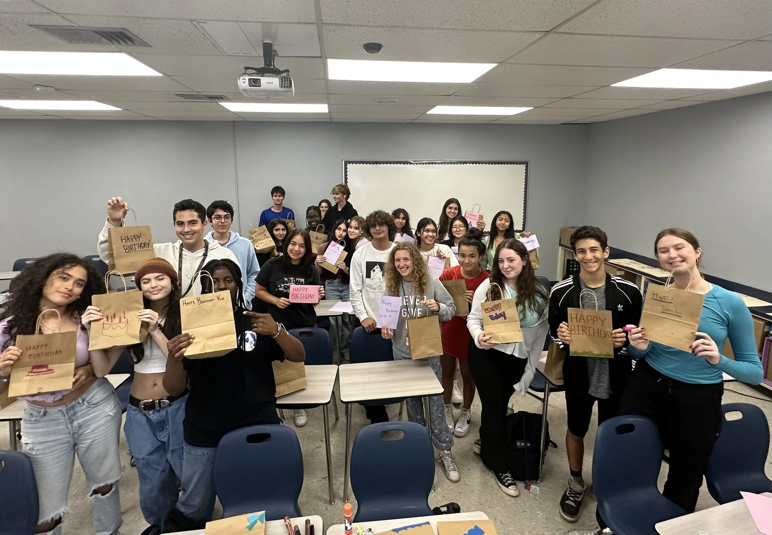 Spanish River Sharks Make Birthdays Sweeter with Decorate-Your-Own Cookie Kits