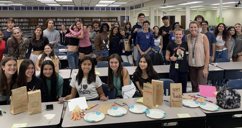 Spanish River Sharks Make Thanksgiving Sweeter with Festive Goodie Bags