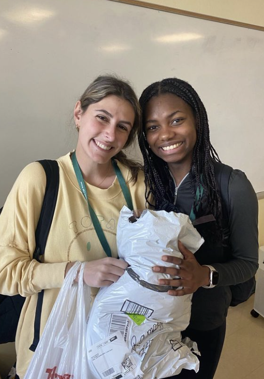 Stepping Up for a Cause: Suncoast Chargers Donate 75 Pairs of Socks to Foster Children