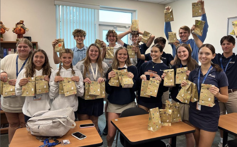Spreading Smiles One Treat at a Time: Benjamin School Buccaneers Celebrate Halloween