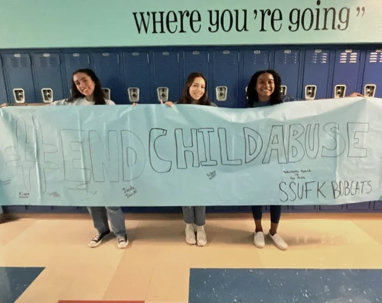 Boca High Bobcats Reach Over 3,500 With CAP Blue-Out, Pinwheels, &amp; Banner Project!