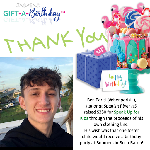 Ben Parisi Fashion Designer Speaks Up for Kids