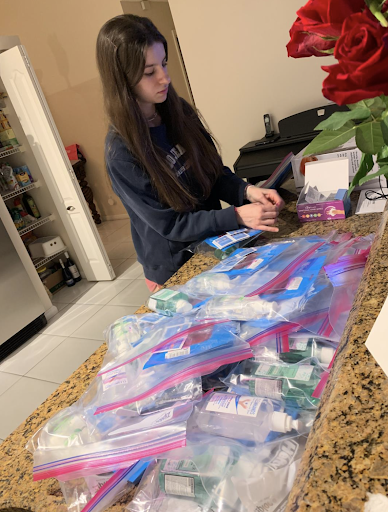 COVID Care Kits In the Making for Foster Kids