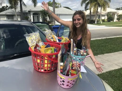 Baskets Full of Fun Lift Spirits for Foster Children 