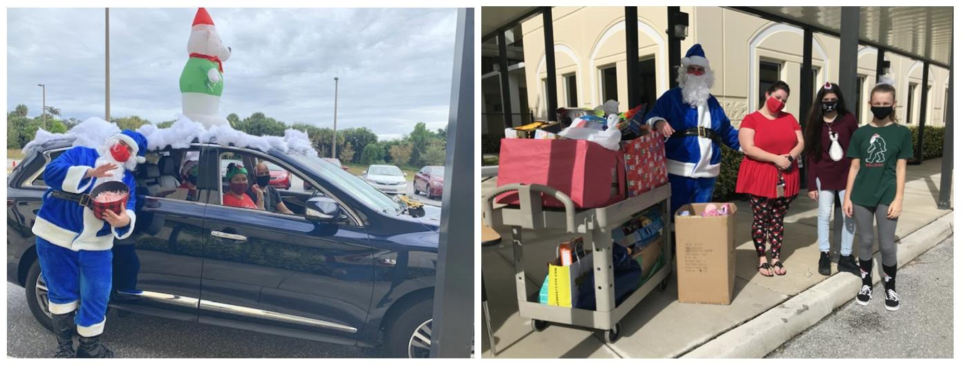 Holiday Parade Extravaganza Lifted Spirits and Gathered Gifts for Foster Children During Covid