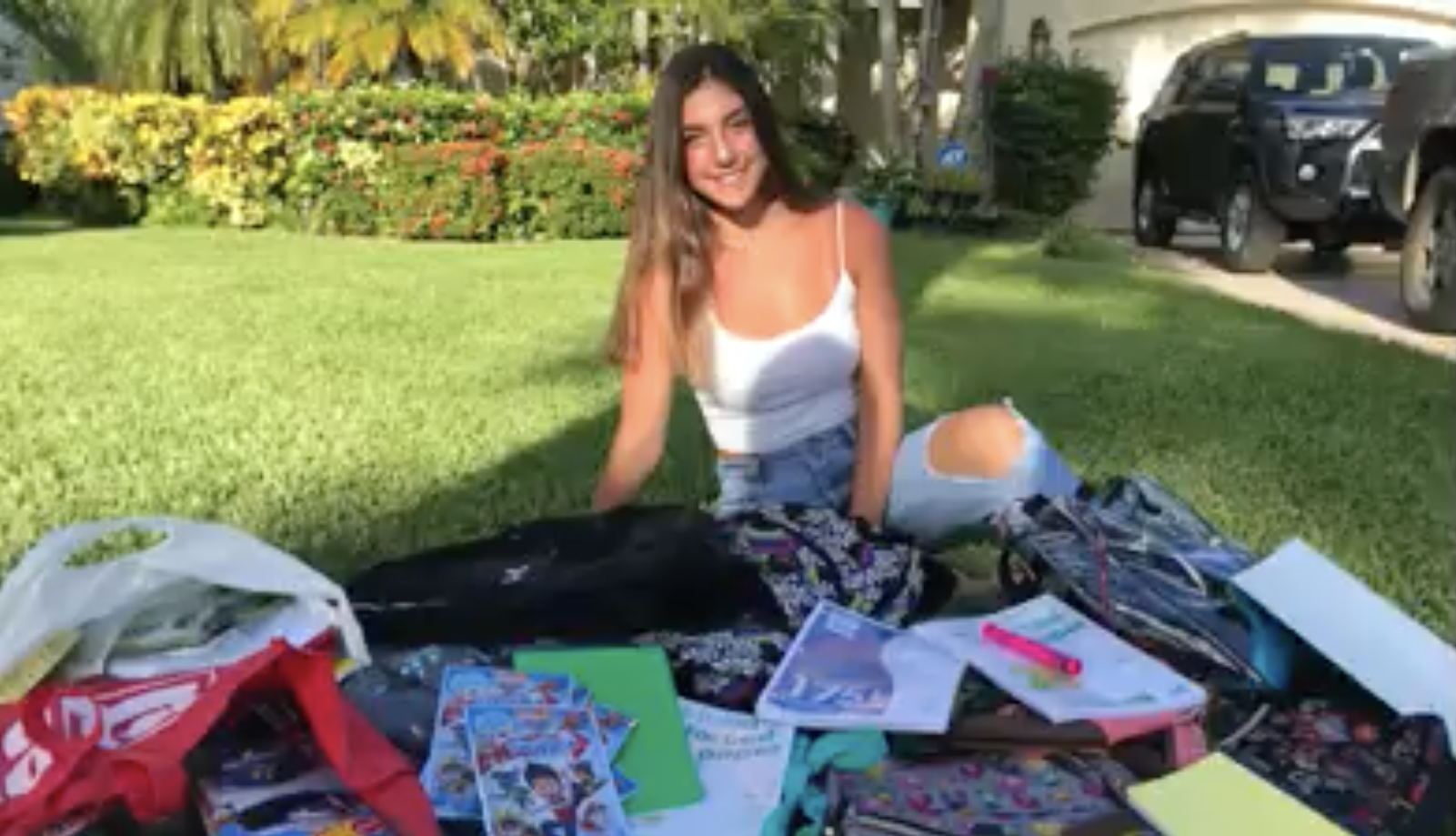 THANK YOU, Courtney...our very first STUDENT volunteer with STUDENTS Speak Up for Kids! 