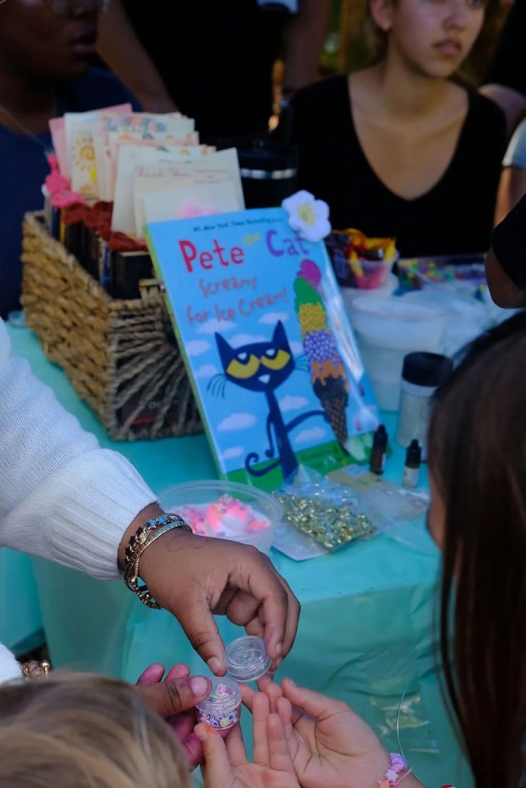 Sweet Slime and Storytime Fun: Atlantic Eagles Spark Smiles with Pete the Cat