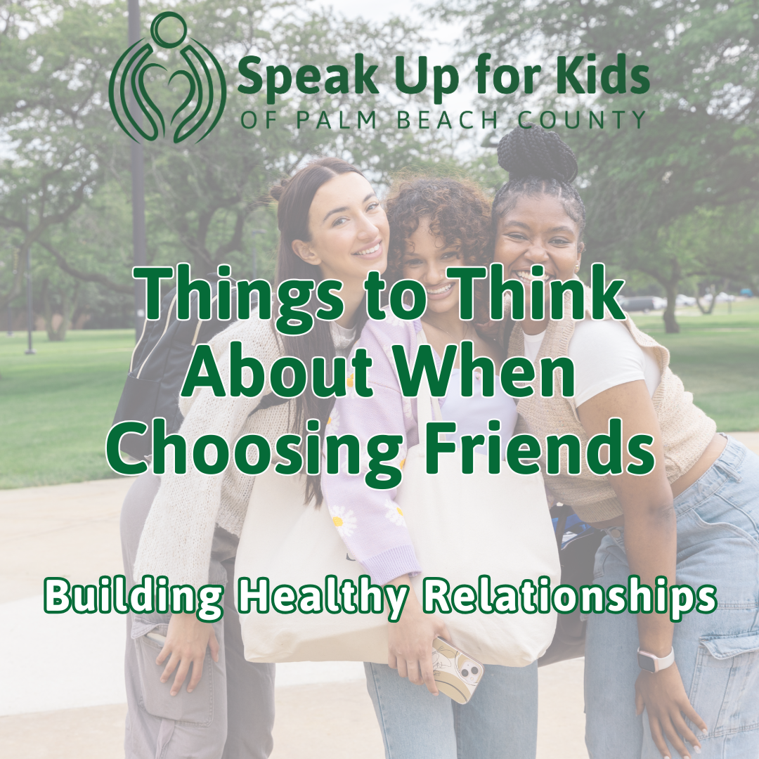 Things to Think About When Choosing Friends