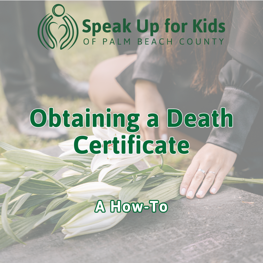 How to Obtain a Death Certificate