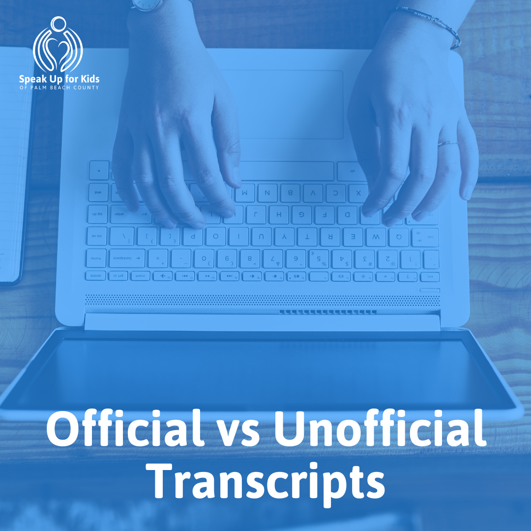 Official vs Unofficial Transcripts