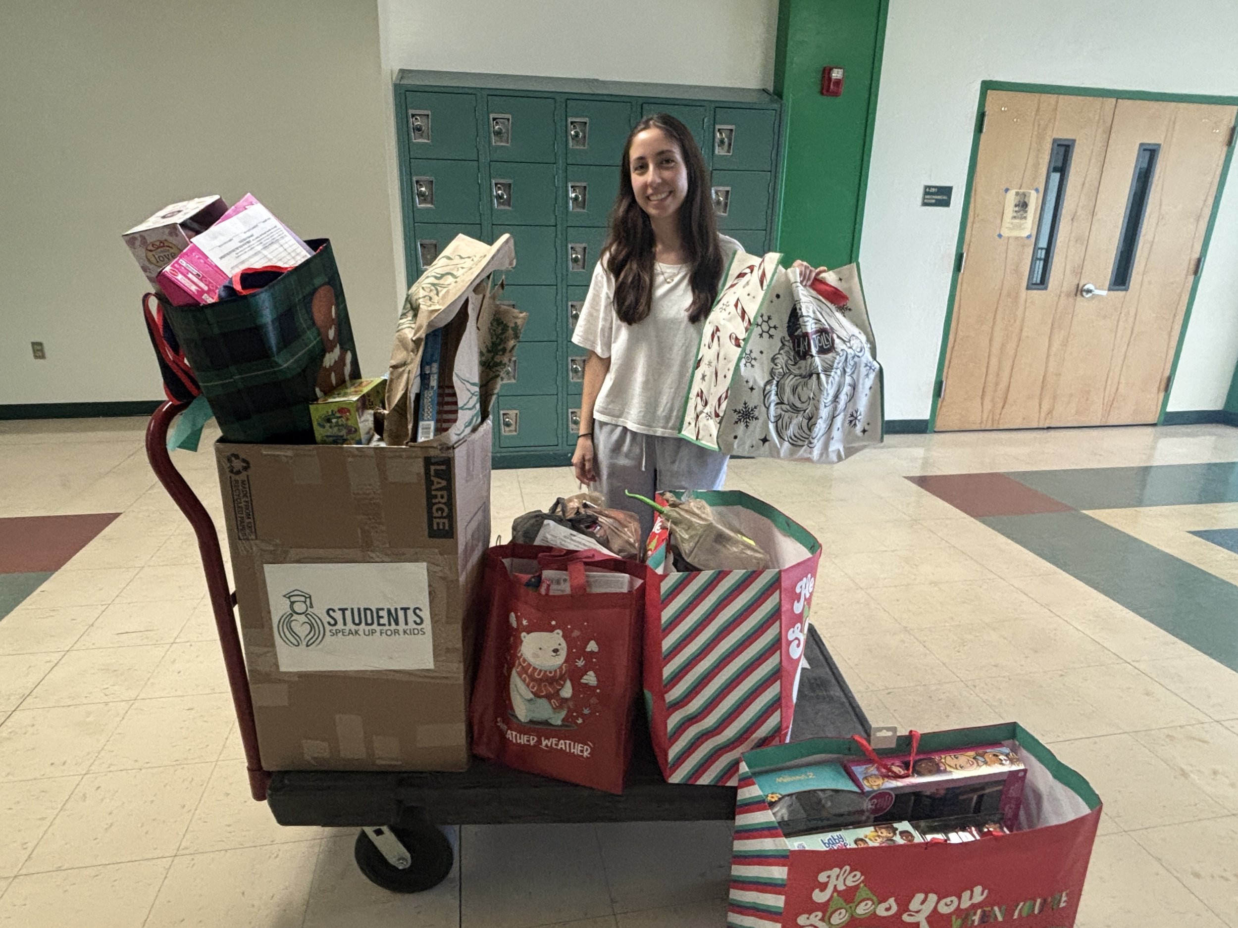 Jupiter High School STUDENTS Deliver Holiday Joy: Warriors Chapter Collects 72 Toys for Foster Youth