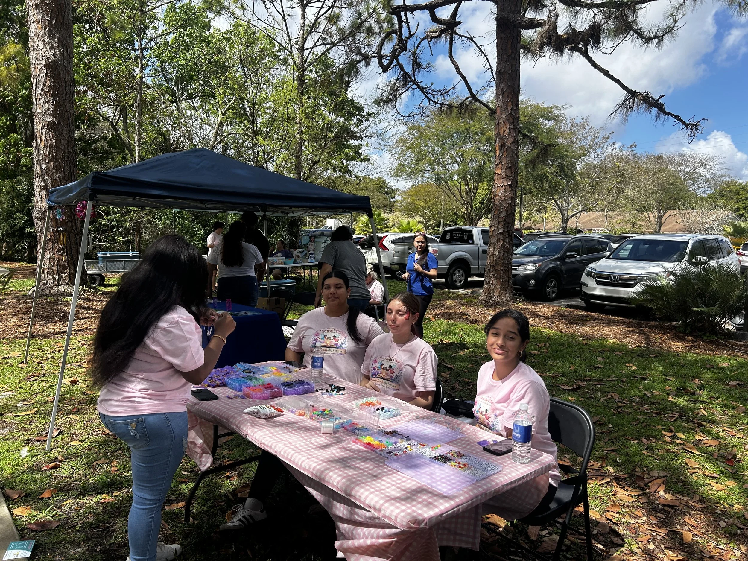 STUDENTS Speak Up for Kids Volunteers Bring Creativity and Literacy to Storybook Village 2026