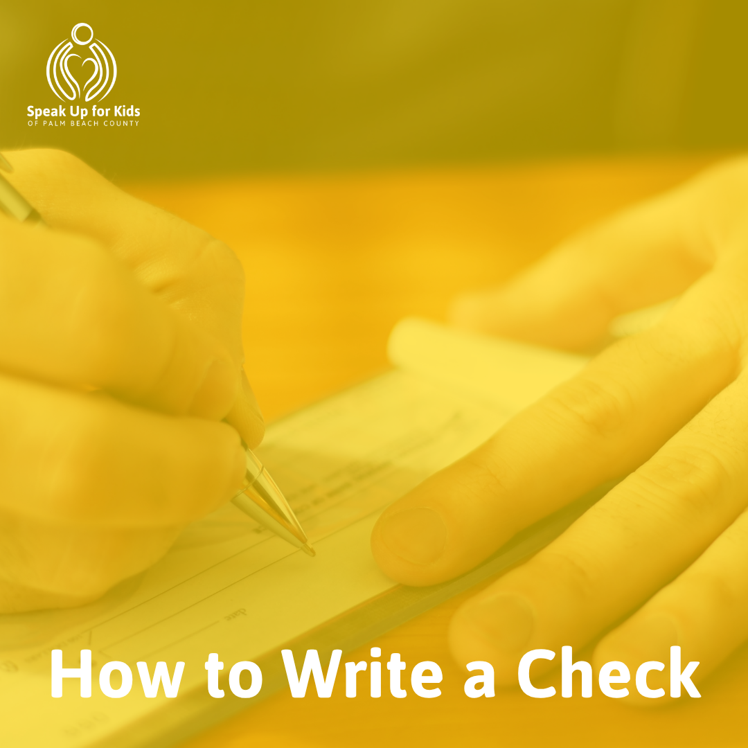 How to Write a Check
