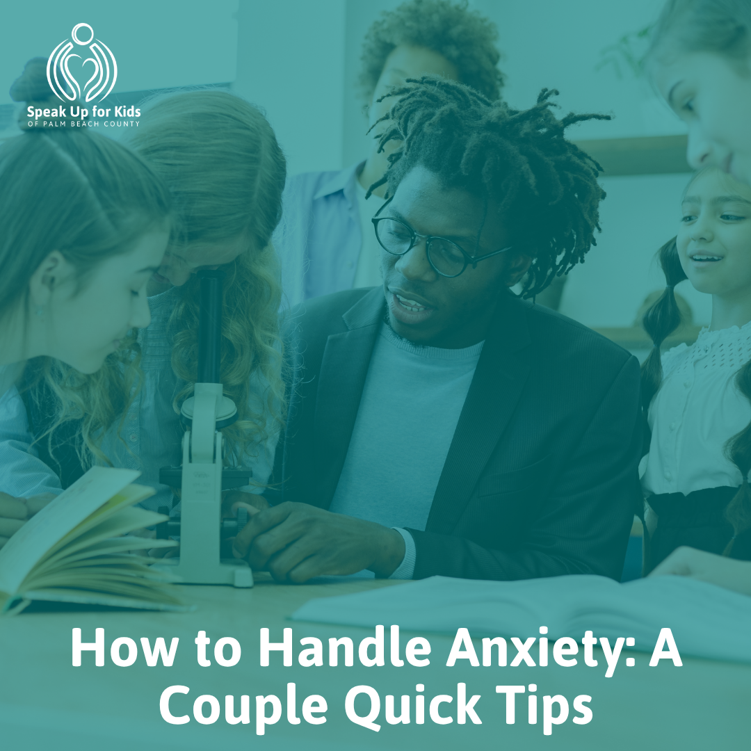 How to Handle Anxiety: A Couple Quick Tips