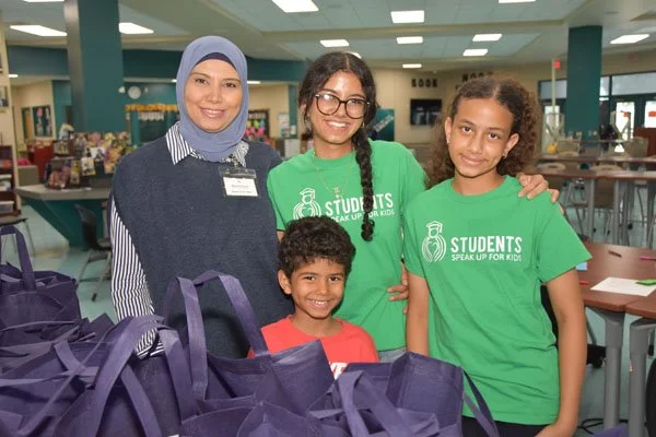 RPBHS Students Build Kits For Foster Families