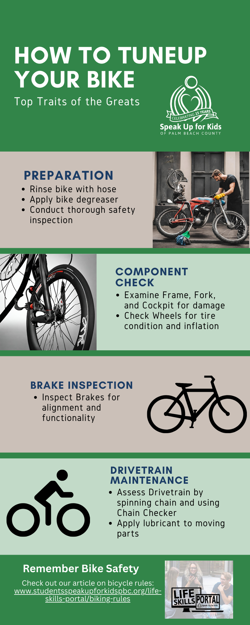 Speak Up for Kids - How to Give Your Bike a Tune-Up: A Simple Guide for ...