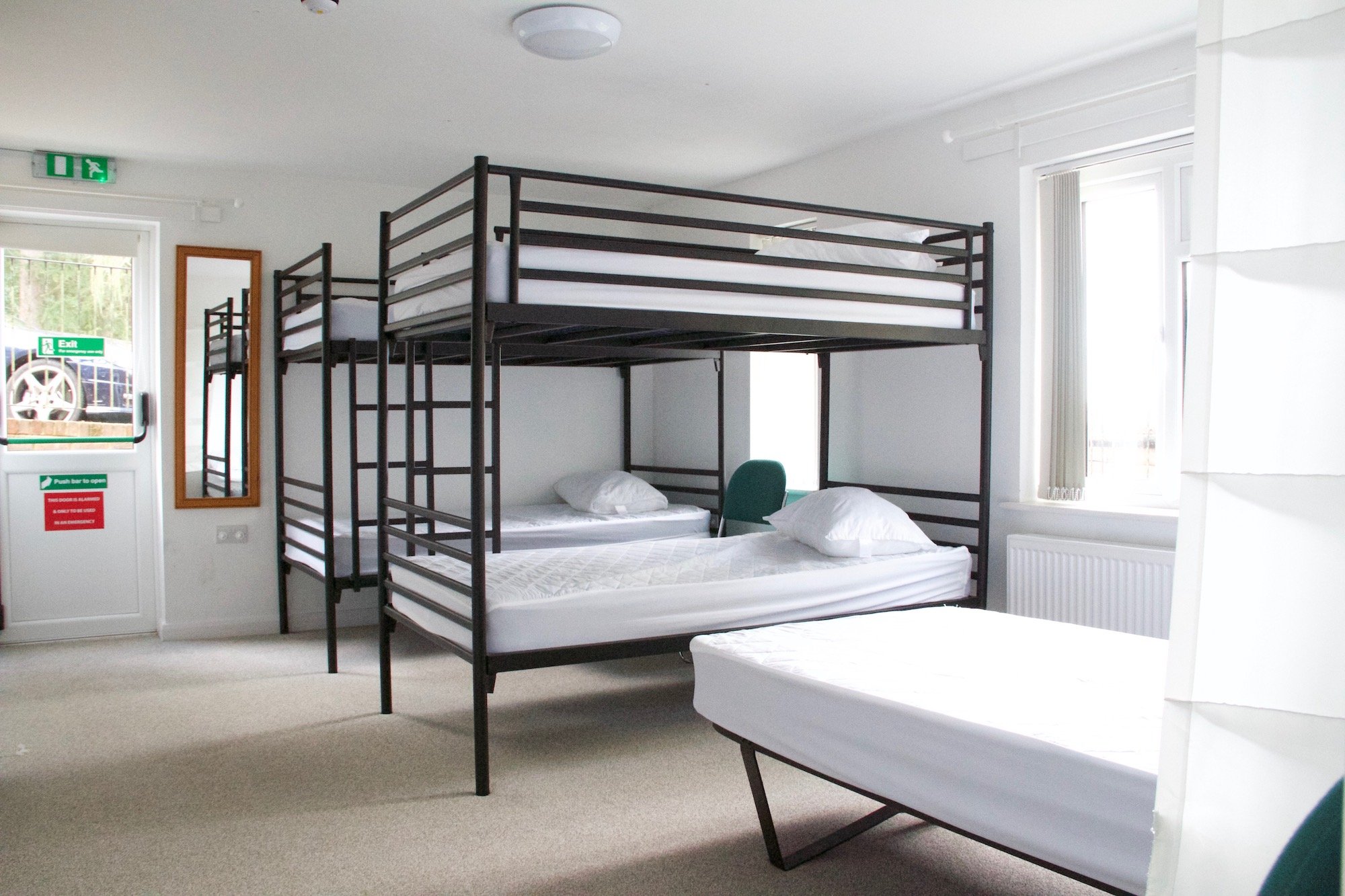 Example of Bedroom-only room with bunk beds