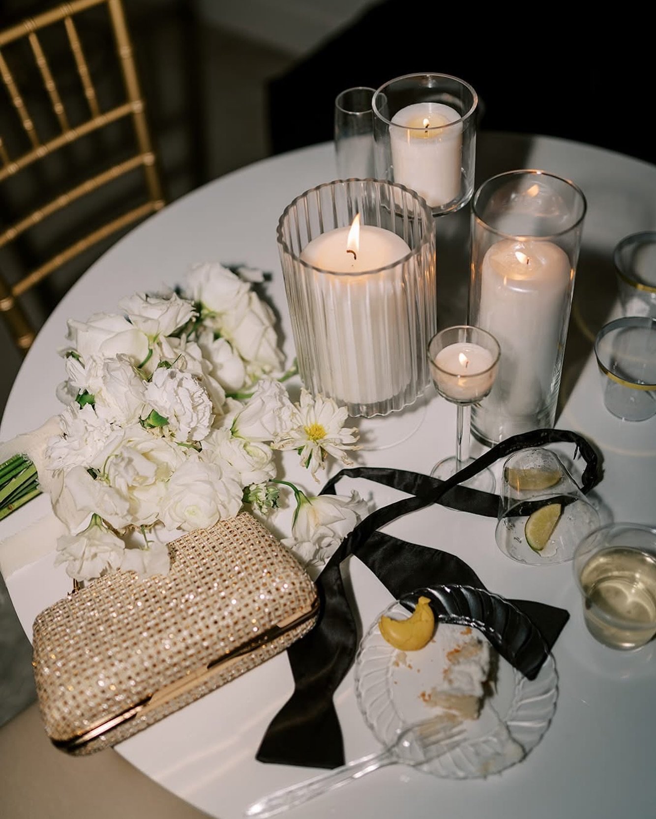 Remnants of celebration &amp; champagne 🥂