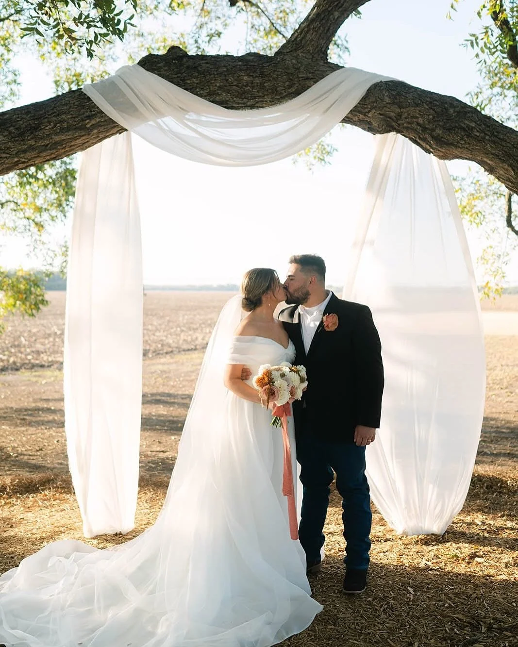 Loving these sweet just-married moments! Say &ldquo;I do&rdquo; at the Farmstead and make memories as dreamy as these.